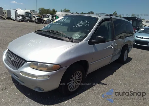 2000 Chrysler Town & Country Lxi из США, поврежденный, VIN 1C4GP54L7YB661004